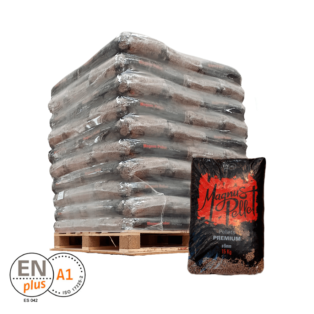 Magnus Holzpellets 70 Säcke 15 kg